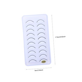 Beavorty 10pairs Faux Lashes Creative Stage Eyelashes for Cosplay Soft and Lightweight for Dramatic Eye Looks and Everyday Use