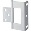 3" Non-Mortise Wrap Hinges - Satin Nickel