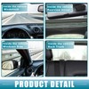 X AUTOHAUX Car Alarm Light LED Flashing Flash Anti Theft