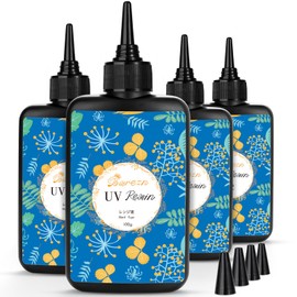 Bsrezn Bsrezn 400g UV Resin Hard, Crystal Clear Premixed Resin for Jewelry Making and Crafting (100g x 4)