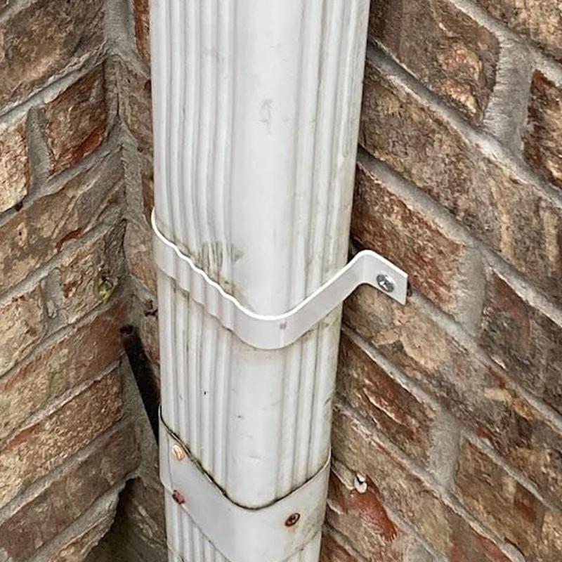 VYH Downspout Adapter Gutter Downspout Strap 2x3 Leader Strap 2x3