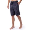 Van Heusen Men's Printed Rayon Sleep Short, Navy/Flamingos, XX-Large