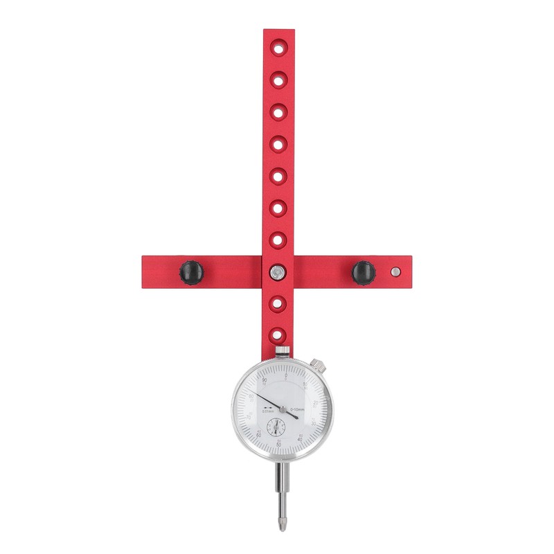 Table Saw Dial Indicator Aligning Calibrating Machinery Gauge Work Shop