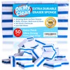 (50 Pack) Extra Durable Eraser Sponge - Extra Thick, Long