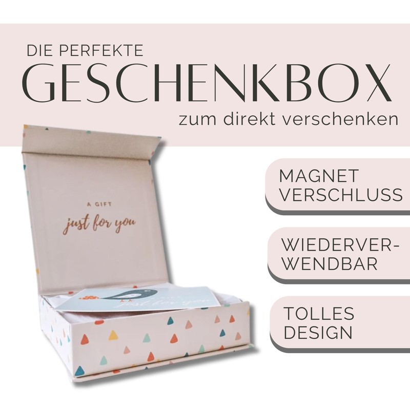 LILEJO Gift for a Birth - Neckerchief and Grasping Toy