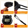 Dacitiery 3 Pcs Sports Stopwatch Timer, Lap Split Digital Stopwatch