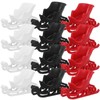 Cabilock 12Pcs Mini Christmas Sleigh Plastic Santa Sleigh Reindeer Car