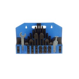 HHIP 3900-0001 58 Piece Clamping Kit (5/8 Inch T-Slot) Stud Size 1/2-13
