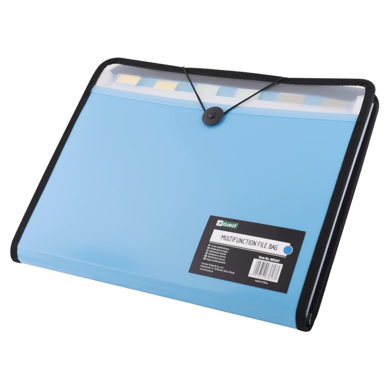 D.RECT Briefcase Notebook Set Expandable Portable File Folder Document Folders