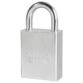 American Lock A5100 1-1/2" (38mm) Solid Steel Keyed Different Rekeyable Pin Tumbler Padlock