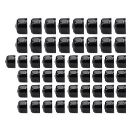 YDLMT 53 Pcs Gloss Black Motorcycle Engine Bolt Head Covers/Topper Caps Compatible With 2017-2022 Harley Touring Road King Electra Street Glide