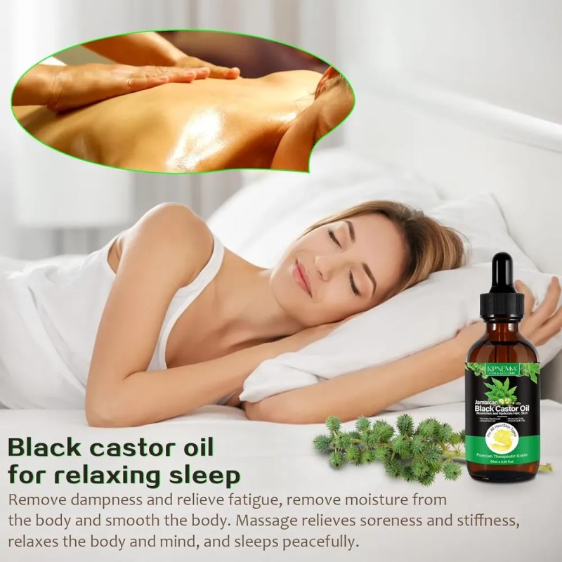 Aceite De Ricino Negro (2 Unidades) Para El Cabello//*
