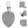 LIFKOME 4Pcs Decorative Tablecloth Weights with Clip Elegant Stone Hangers