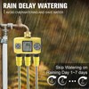 Generic 3 Zone Sprinkler Timer, 3 Outlets Programmable Water Hose