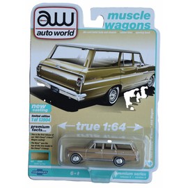Auto World 1963 Chevy II Nova 400 Wagon, Muscle Wagons