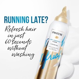 Pantene Pro-V Refresh Champú Limpiador Seco Espuma, 5.9Oz