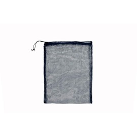 TRUSCO MH-S-1-BK Mesh Bag, Small, 15.4 x 21.7 inches (39 x 55 cm), 0.2 inches (4 mm), Black
