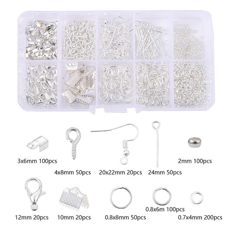 HappyHome Accessories Hardware Set of 710, Heaton, Lobster Claw Clasp,