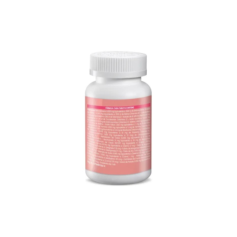 Suplemento Multivitamínico Nestlé Materna Frasco 30 Tabletas