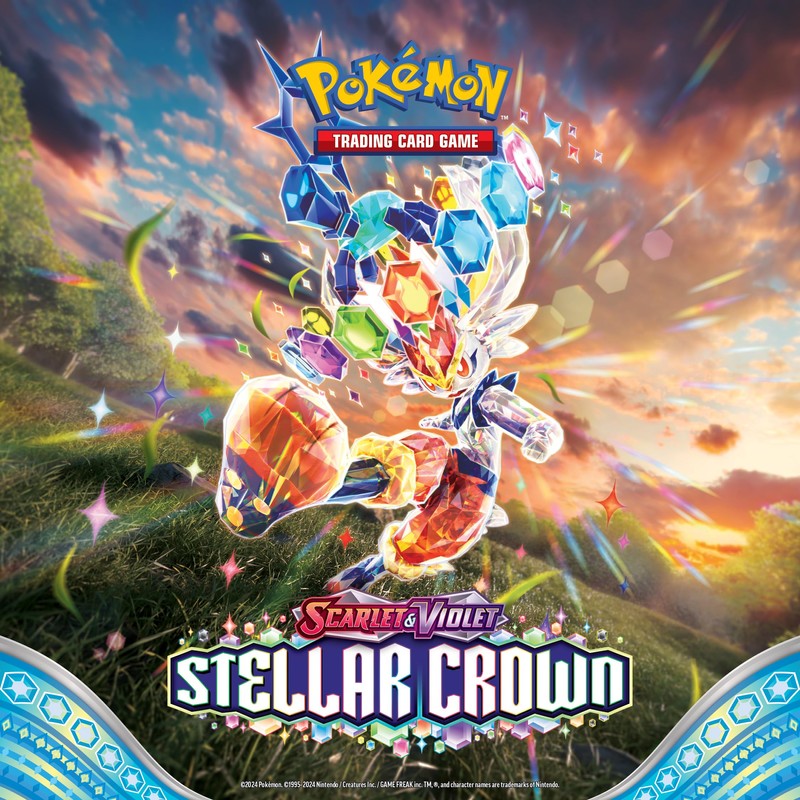 Pokemon TCG Scarlet & Violet 7 Stellar Crown Blister Pack