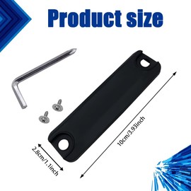 RGOAANC Trunk Rear Hatch Liftgate Door Handle Switch Latch Cover, Release Button Rubber Cover, Rear Trunk Door Switch Replacement for Prius Avalon Camry Scion, Replaces OEM #84905-47010 84840-21010