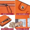 [GADIEMKENSD] Small Bifold Wallet - Top Grain Leather, RFID Blocking,