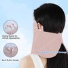 UV Protection Face Sun Mask with Neck Coverage Breathable Design
