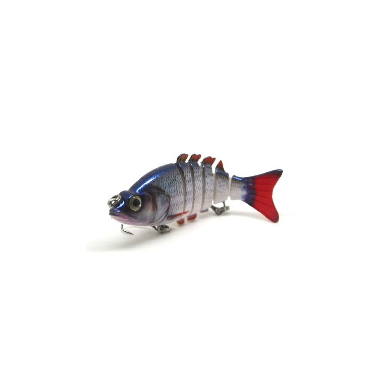 FISHIN ADDICT Swimbait Multi Jointed fishing Lure realistic dace roach