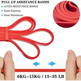 Widerstandsbänder, Resistance Bands, TPE-Silikon Fitnessband, Extra Lange Terrabänder Mit Aufbewahrungstasch, Terraband zu Hause trainiert, Gymnastikband Für Krafttraining, Yoga Und Physiotherapie