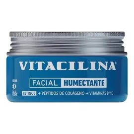 Vitacilina Facial Humectante 100g  Moisturizing Cream with Retinol, All Skin Types                                                                    
