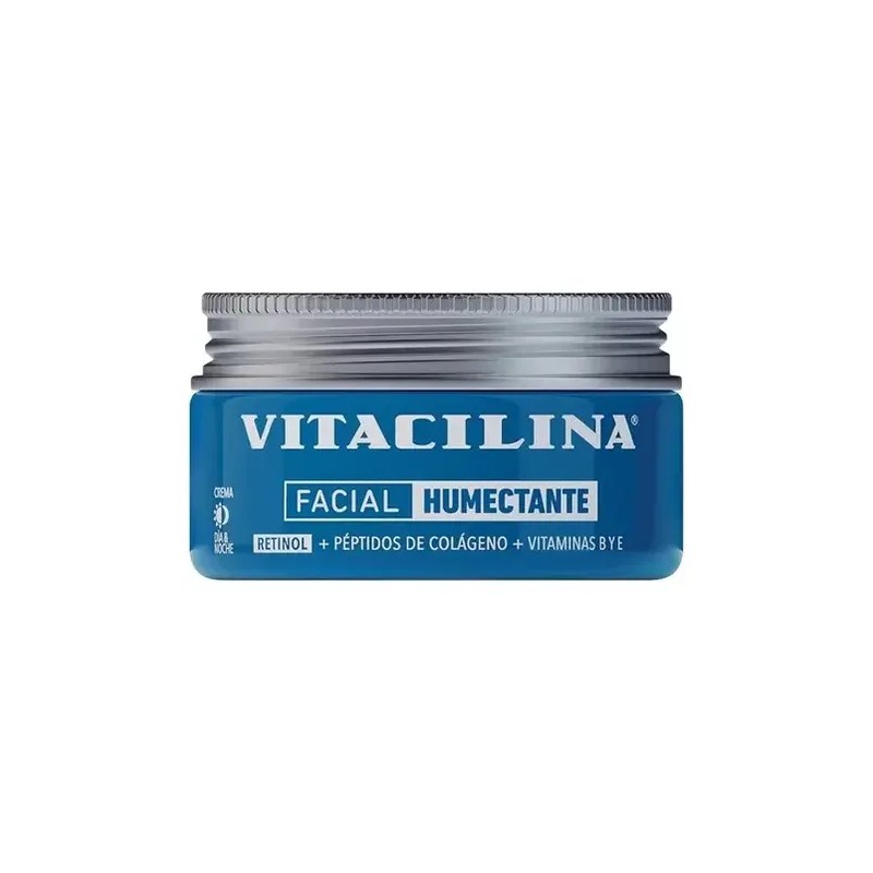 Vitacilina Facial Humectante 100g Moisturizing Cream with Retinol, All Skin