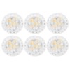 6pcs Brightness Dimming LED Spot Light Bulbs 360LM MR11 LED