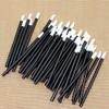 600 pcs Disposable Lip Brushes Kit Brush Wands Brushes Cotton