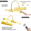 LUXSWAY Wireless Picture Light with Remote Control,Battery Operated Painting Light