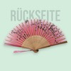 Starlet24 Foldable Bamboo Hand Fan Folding Fan with Tassel Fan