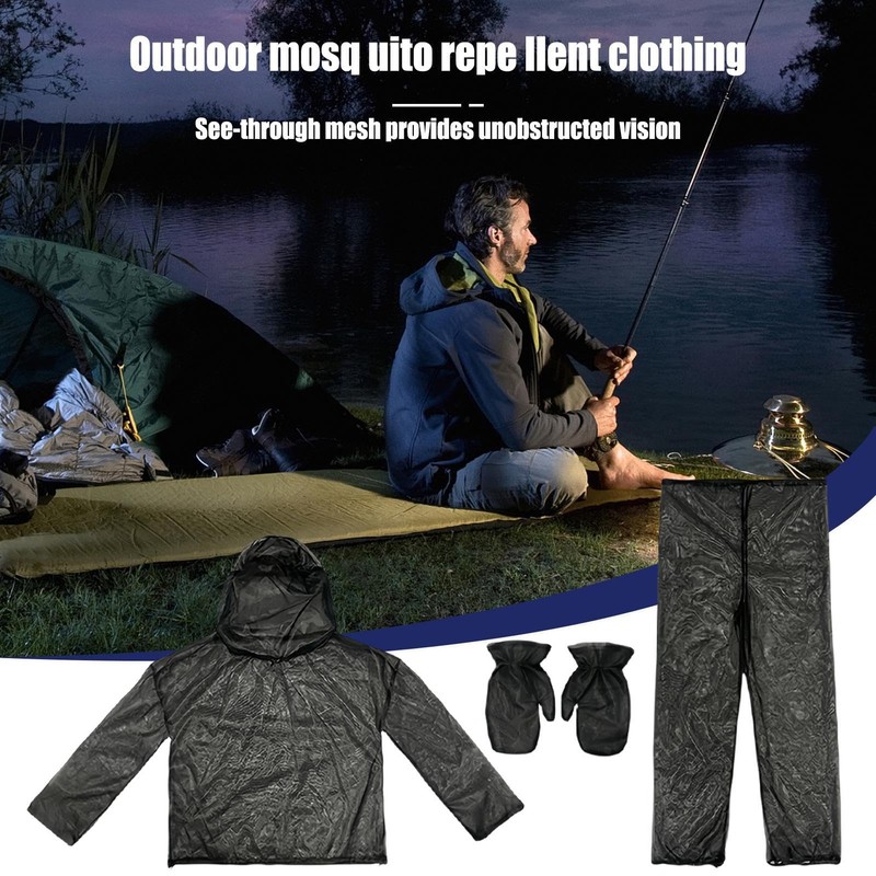 Fly Suit | Summer Fly Net Jacket Pants Clothing,Summer Breathable