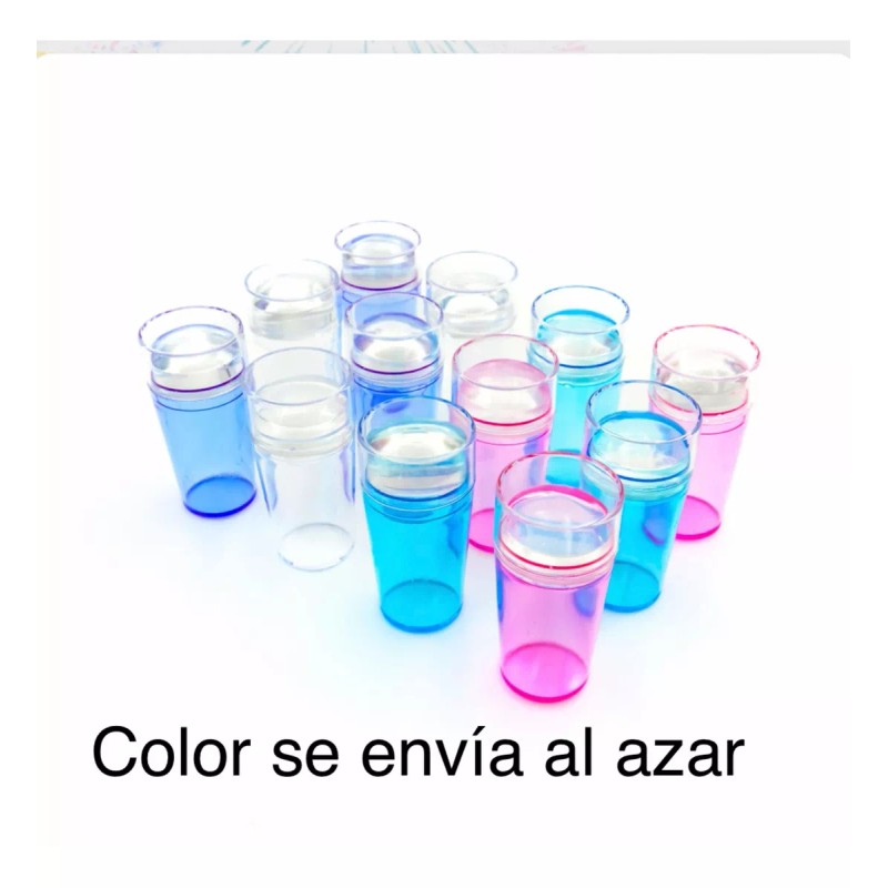Studio Nails Sello Estampador Para Uñas Con Tapa Y Placa
