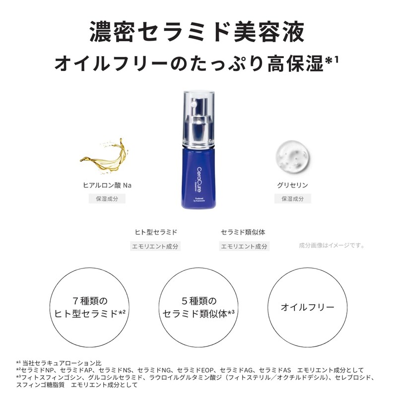 CeraLabo CeraCure Essence (1.1 fl oz (30 ml) Ceramide Serum