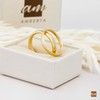 Amberta Wedding Ring for Women in Gold Plated 925 Sterling