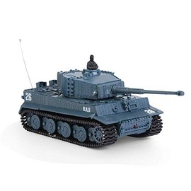 RC Tank Toy, 1/72 Scale 4 Channels Remote Control Tank Toy High Simulated Mini RC Tank Suitable for Children Gift Remote Control Tank
