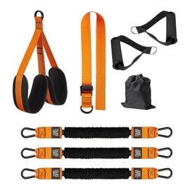 Perfeclan Klimmzug Hilfsband, Widerstandsgurte, Verstellbare Größe, Klimmzug Hilfsbänder, Klimmzugbänder für Körperdehnungsübungen