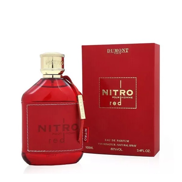 Dumont Nitro Red Eau De Parfum for Men 3.4 oz