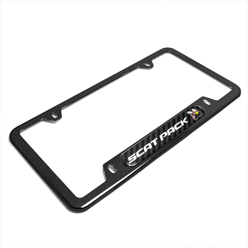 iPick Image Compatible with Dodge Scat-Pack Full Color Real Carbon