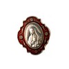 Rosary Case with Red Enamel Our Lady Of Guadalupe Rosary