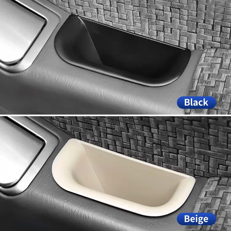 VLSDJ 4 Pieces Car Interior Door Storage Box Suitable for