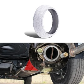 Lyxheth ID 48mm Car Exhaust Manifold Gasket, Exhaust Flange Gasket, Exhaust Between Exhaust Manifold and Exhaust Pipe Donut Gaskets, Universal Flange Donut Gaskets for Most Cars (48mm)