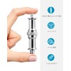 Selens 1/4"-3/8" Screw Spigot Flat Point Shooting Dowel Stand Adapter