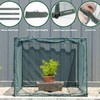Square 4'x4' Netting Cover 3.3FT Tall Crop Cage Pest Guard