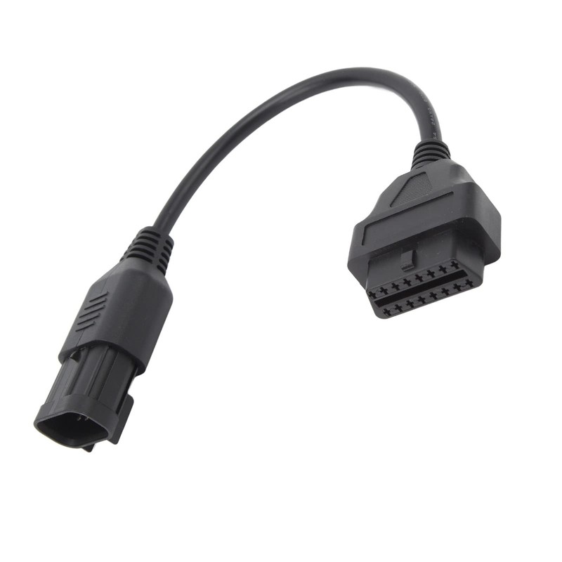 POCREATION Conector de diagnóstico OBD2, Adaptador de diagnóstico OBD2 a
