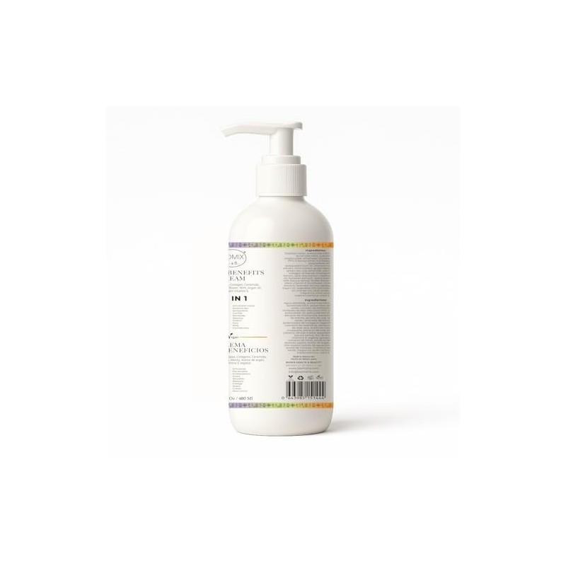 Biomix Crema Multibeneficio Facial Corporal 480 Antiedad Iluminadora Celulas Madre